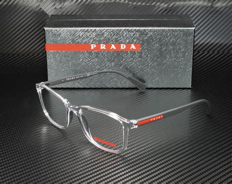 prada frams|Prada clear eyeglass frames.